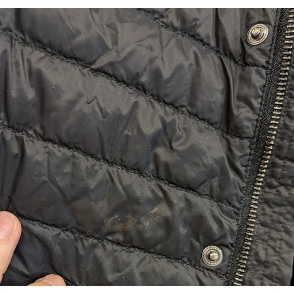 Burberry Children Black Quilted Puffy Duck Down Jacket Size 8 - Picture 2 of 15